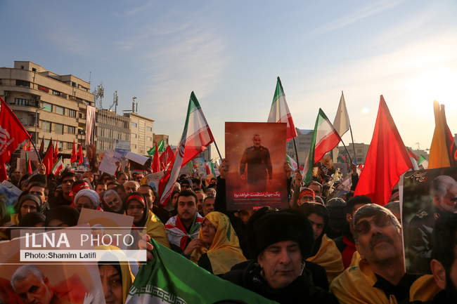 تشییع پیکر پاک سردار سپهبد شهید قاسم سلیمانی در تهران / 2