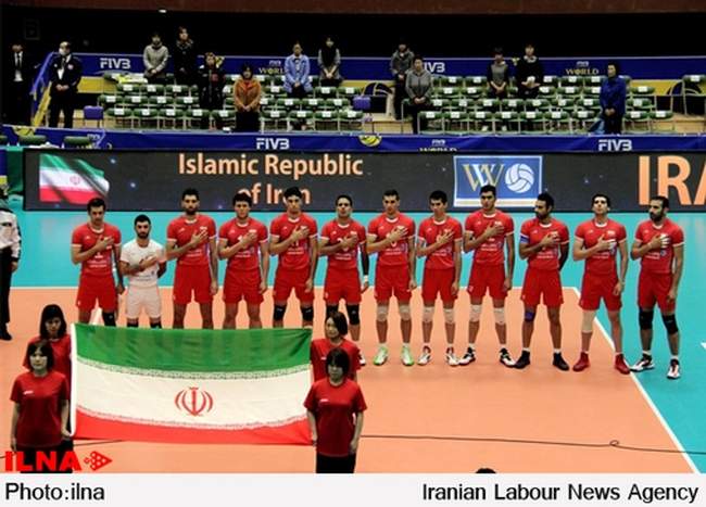 دیدار تیمهای والیبال ایران و ایتالیا