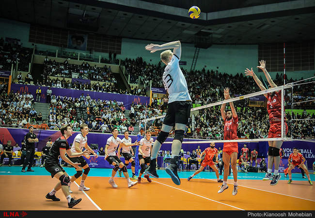لیگ ملت‌های والیبال/ایران و آلمان