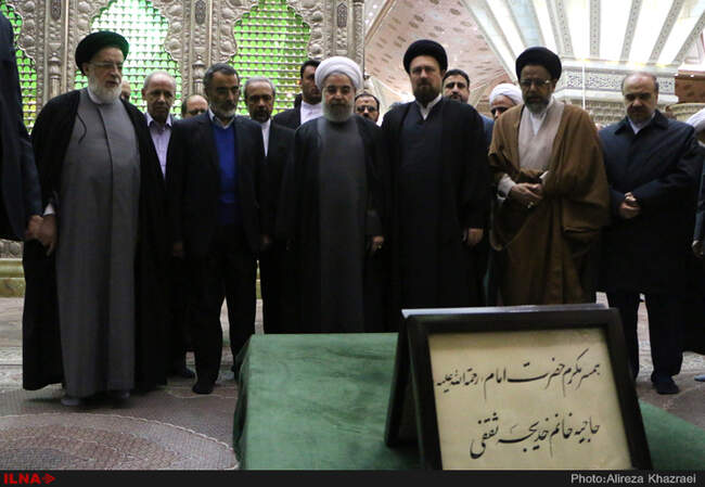 تجدید میثاق رییس‌جمهور و هیات دولت با آرمان‌های بنیانگذار انقلاب 