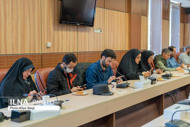 نشست خبری مدیرکل ورزش و جوانان قزوین به روایت تصویر