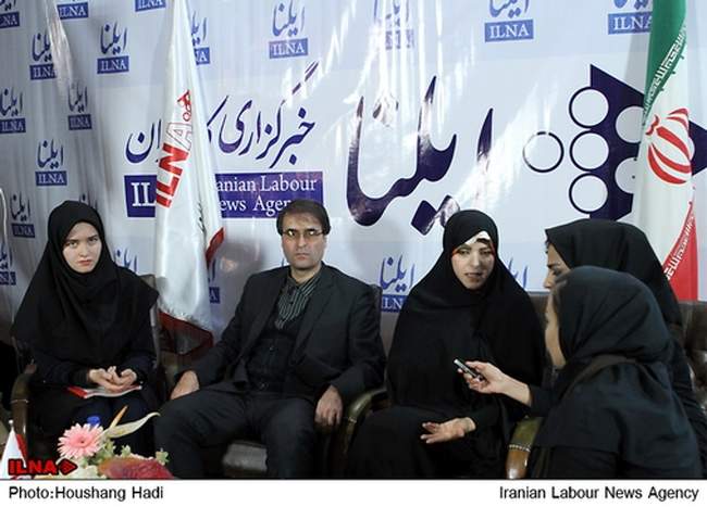 غرفه ایلنا در هفتمین روز نمایشگاه مطبوعات