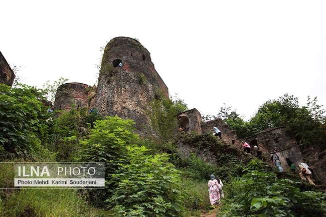  نماهایی از قلعه رودخان در استان گیلان