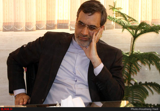 بازدید جابر انصاری ،سخنگوی وزارت امور خارجه از ایلنا