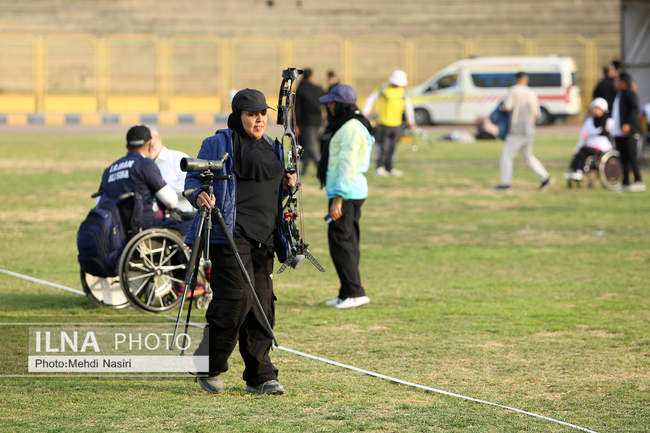 مسابقات قهرمانی کشور تیروکمان جانبازان و توان یابان