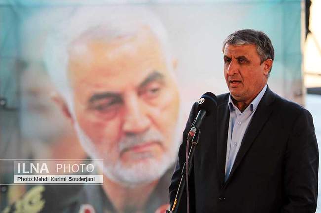 افتتاح پروژه بزرگ مجموعه پلهای شهید سلیمانی اصفهان توسط وزیر راه و ش