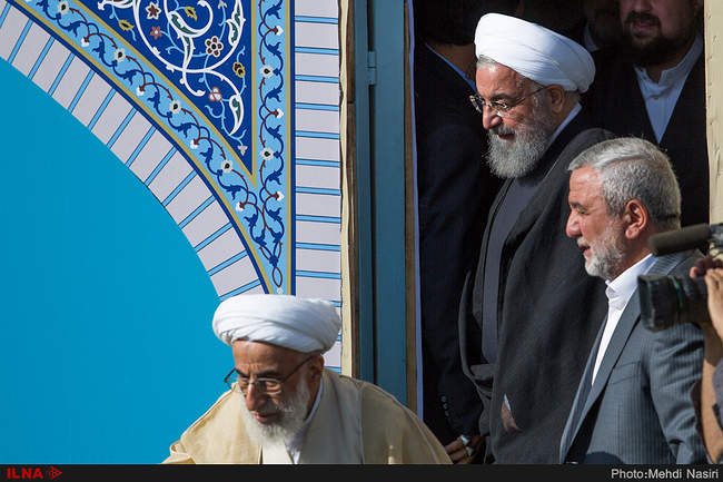 اقامه نماز عید فطر به امامت مقام معظم رهبری