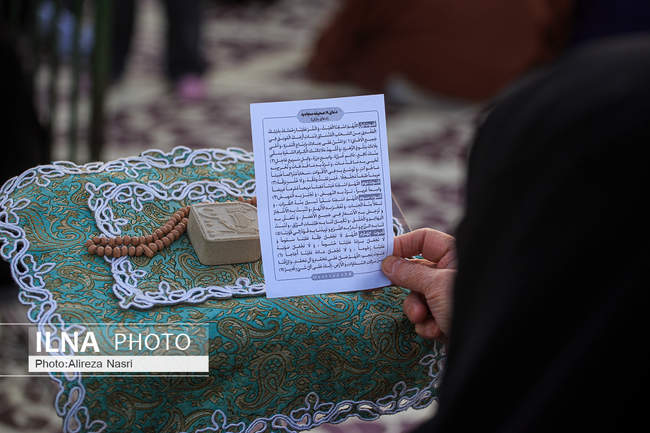 اقامه نماز باران در قزوین 