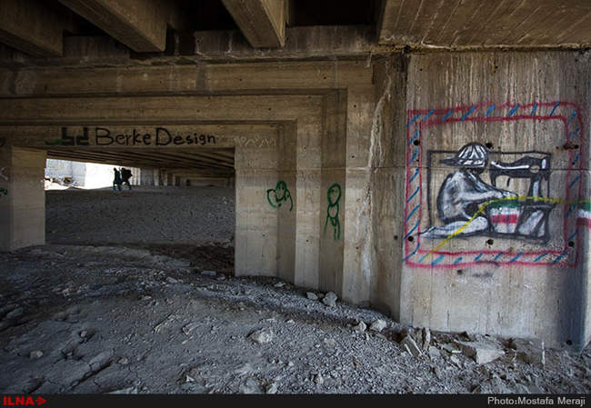 گرافیتیها بر در و دیوار پایتخت فرهنگی ایران، اصفهان