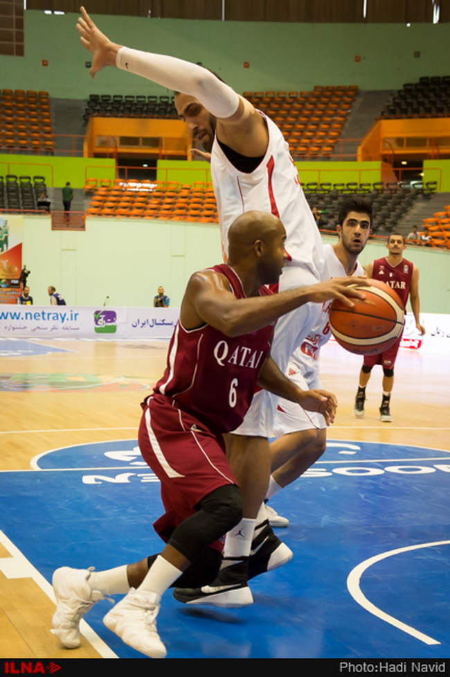 مسابقات بسکتبال آسیا چلنچ /ایران - قطر