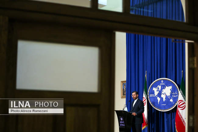 نشست امروز سخنگوی وزارت امور خارجه