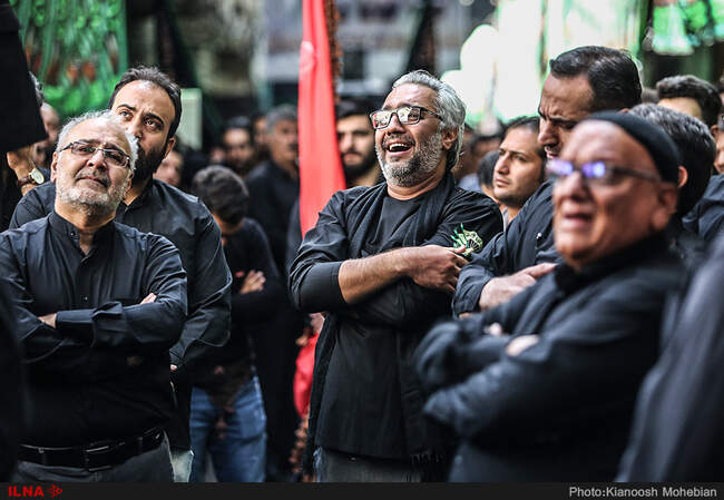 مراسم عزاداری تاسوعای حسینی در بازار تهران