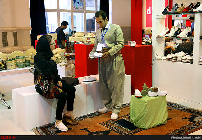 افتتاح پنجمین نمایشگاه بین‌المللی صنایع دستی کشور 