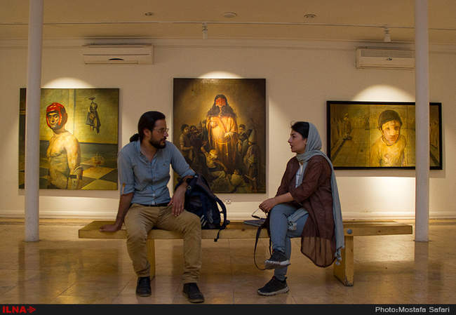 نمایش کارنمای پژوهشی نقاشان زیر چهل سال 