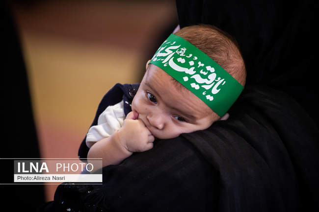 مراسم شیرخوارگان حسینی در قزوین