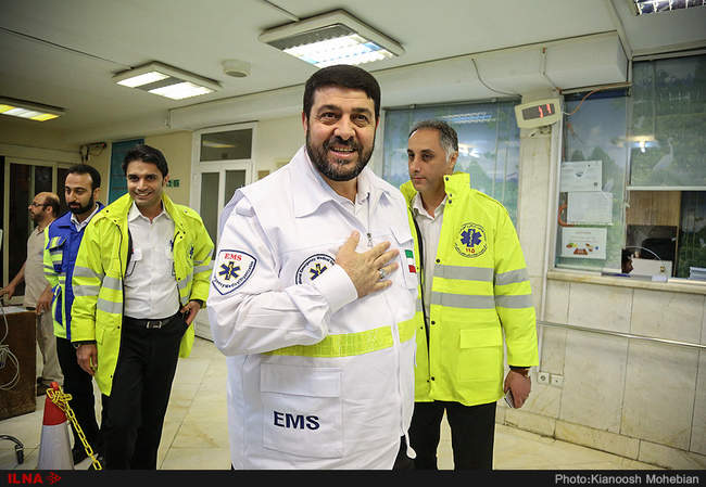 مصدومین حوادث چهارشنبه آخرسال در بیمارستان سوانح سوختگی