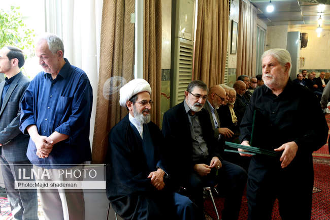 مراسم ختم مادر احمد مسجدجامعی 