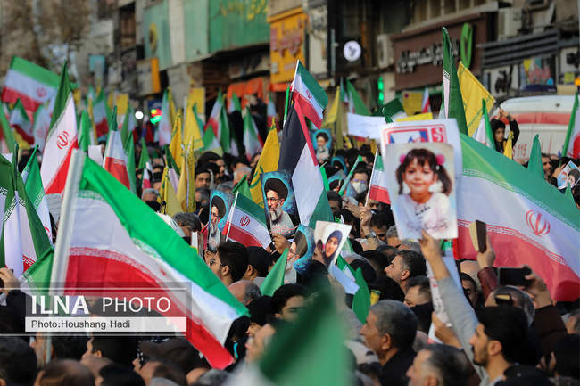 راهپیمایی محکومیت اقدامات تروریستی آمریکا و رژیم صهیونیستی علیه ملت