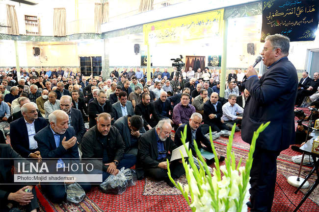 مراسم ختم مادر احمد مسجدجامعی 