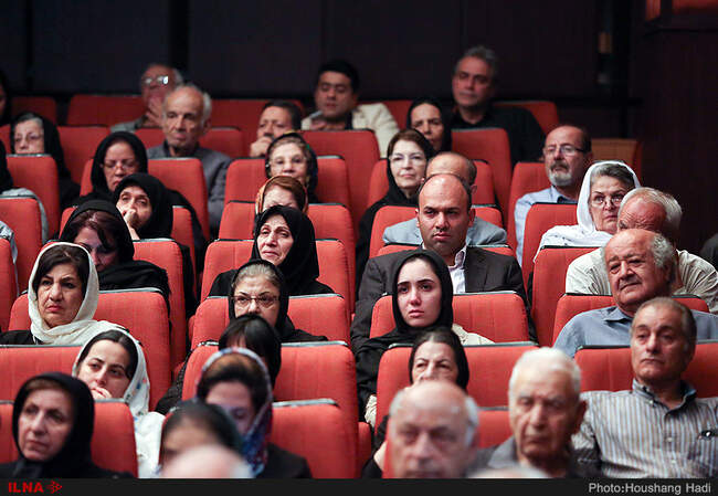 مراسم بزرگداشت مریم میرزاخانی در موسسه رعد