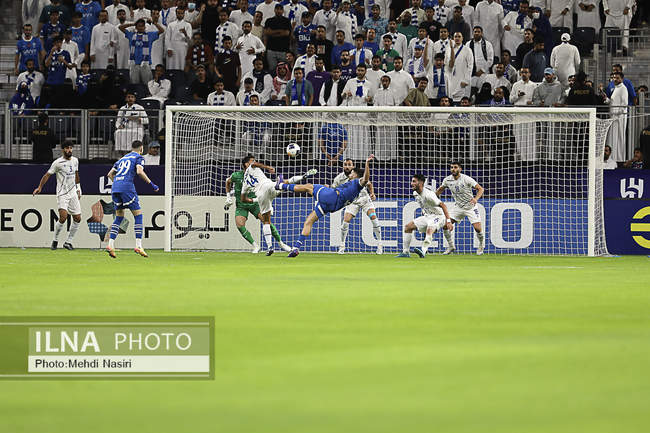 دیدار تیم‌های فوتبال استقلال ایران و الهلال عربستان 