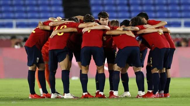 فینال فوتبال مردان المپیک به روایت تصویر