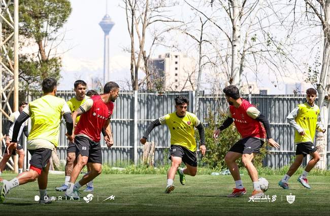 گزارش تصویری تمرین پرسپولیس/ همچنان با غایبان سرشناس و بدون رهبر