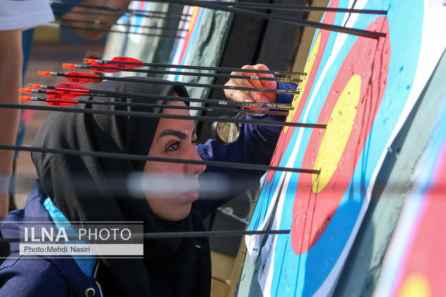 مسابقات قهرمانی کشور تیروکمان جانبازان و توان یابان