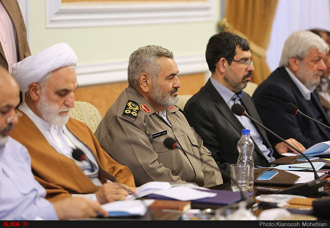 گزارش تصویری جلسه امروز مجمع تشخیص مصلحت نظام/ رؤسای سه قوه باز هم نی