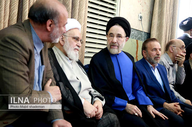 مراسم ختم مادر احمد مسجدجامعی