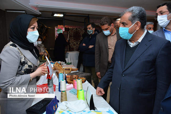 گزارش تصویری نخستین جشنواره زن و مهارت با حضور معاون وزیر کار در قزوی