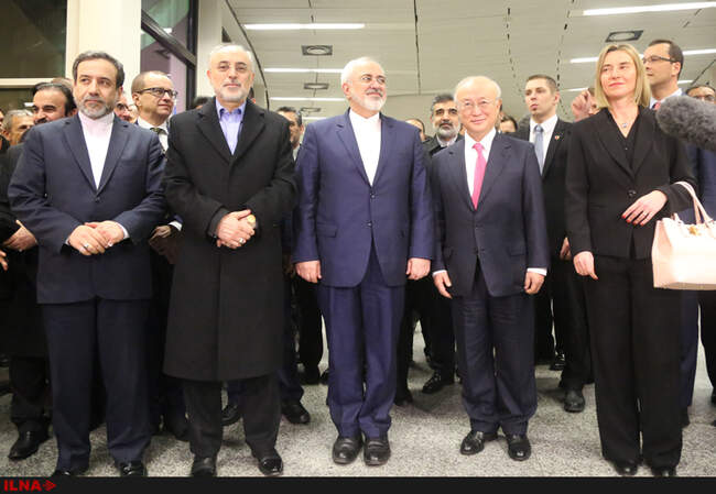 قرائت بیانیه اجرایی شدن برجام