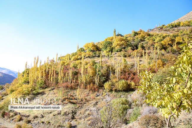 طبیعت پاییزی روستای هویه کردستان