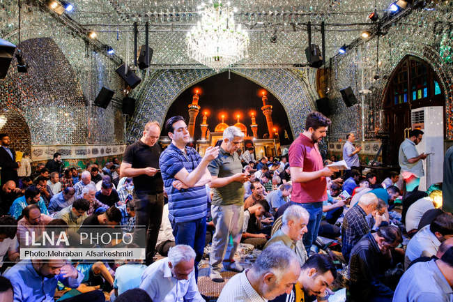 قرائت دعای «عرفه» - امام زاده صالح تهران