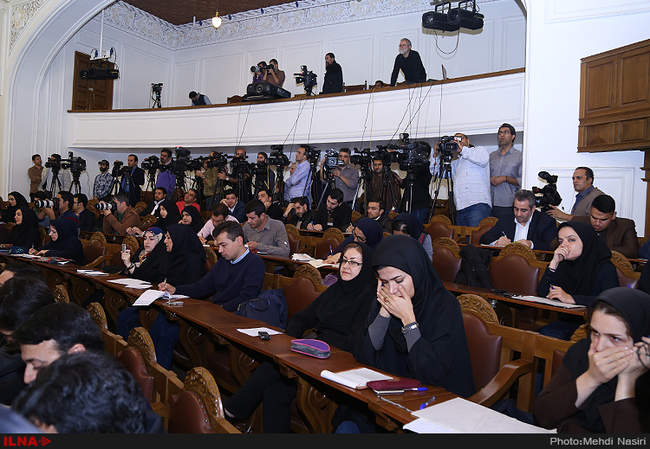 نشست خبری علی لاریجانی  رئیس مجلس شورای اسلامی 
