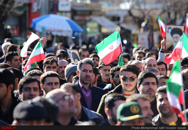 راهپیمایی مردم کردستان در محکوم کردن اغتشاشات اخیر 