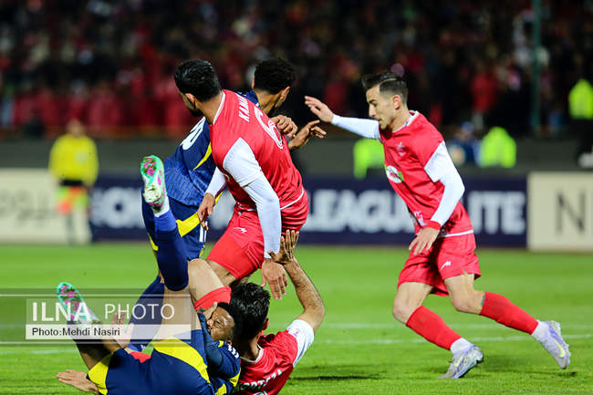 دیدار تیم‌های فوتبال پرسپولیس ایران و النصر عربستان
