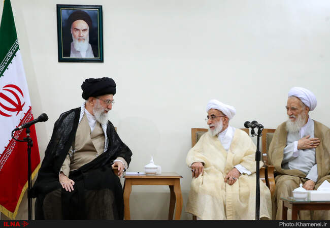 دیدار رییس و اعضای مجلس خبرگان رهبری با مقام معظم رهبری
