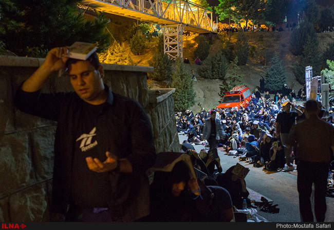  مراسم احیای شب بیست و یکم رمضان در پارک کوهسار/2