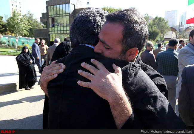 مراسم تشییع خبرنگار شبکه خبر