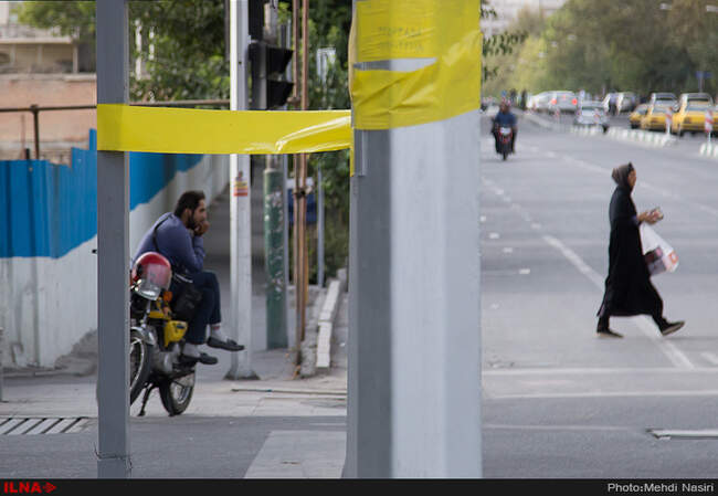 خیابانهای تهران در تصرف سفید بالک ها