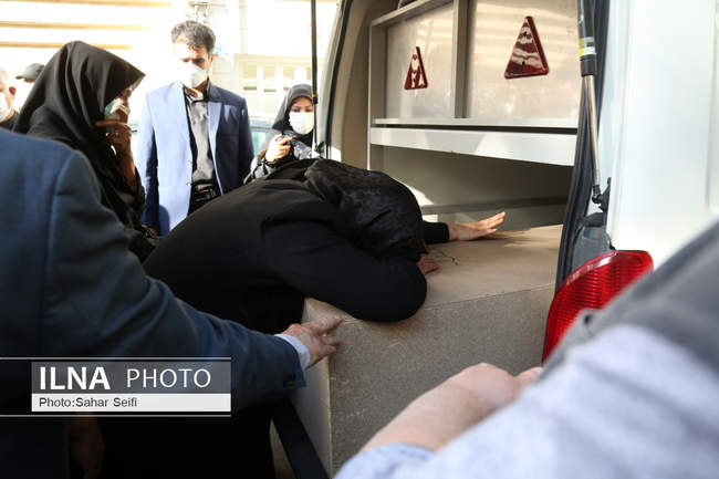 مراسم تشییع مرحوم «اکبر ترکان»