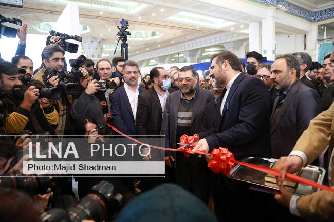  گشایش نمایشگاه رسانه های ایران با حضور وزیر فرهنگ وارشاد اسلامی