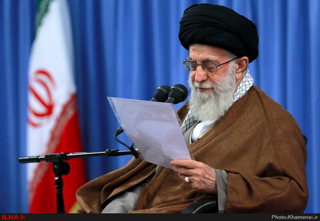 دیدار دانش‌آموزان و دانشجویان با رهبر انقلاب اسلامی