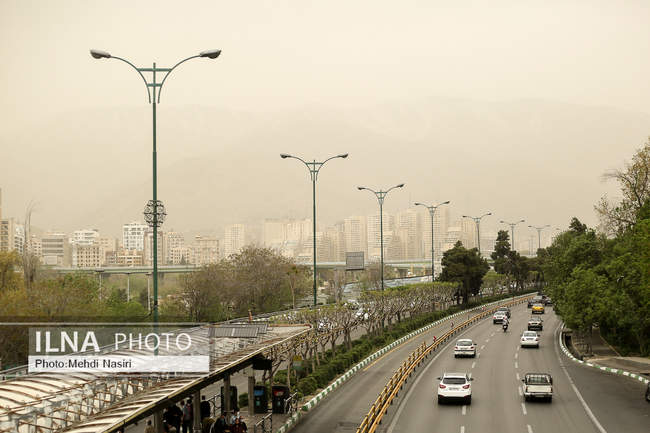 آلودگی هوای امروز تهران