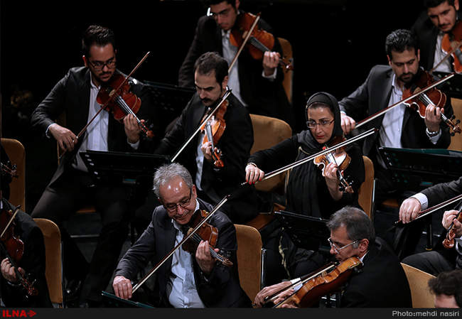 کنسرت ارکستر موسیقی ملی به رهبری لوریس چکناواریان