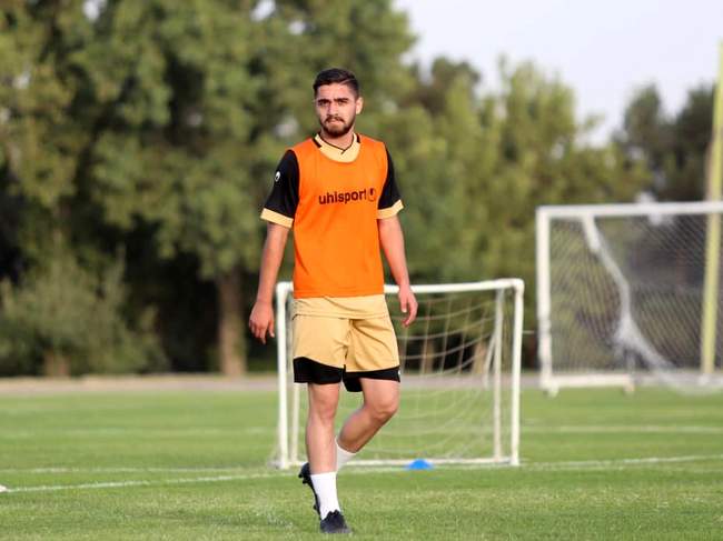 حضور امیر شهیم در تمرین امروز تیم گل گهر سیرجان