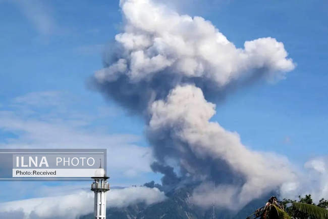 آتشفشان ماراپی اندونزی