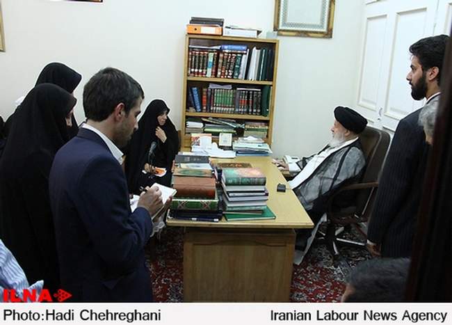 دیدار معاون حقوقی رییس جمهور با مراجع