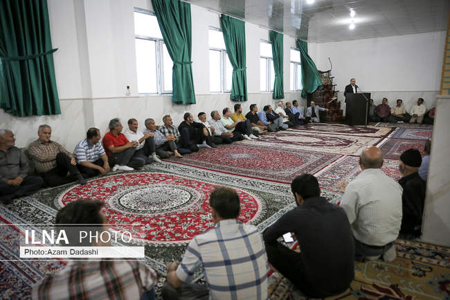 گردهمایی حامیان دکتر مسعود پزشکیان در شهر شریف‌آباد